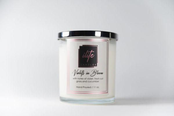 scented soy wax sparkle dust candle toronto