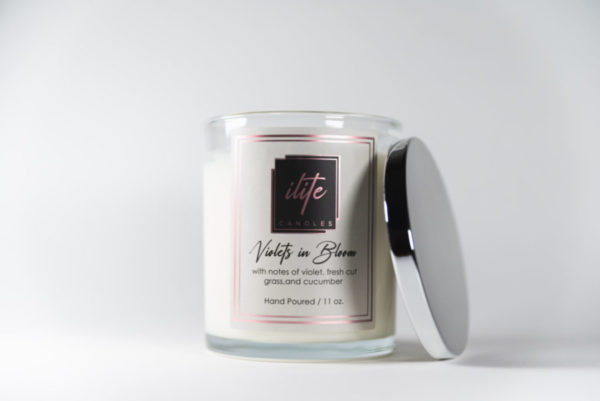 natural soy wax sparkle dust scented candles